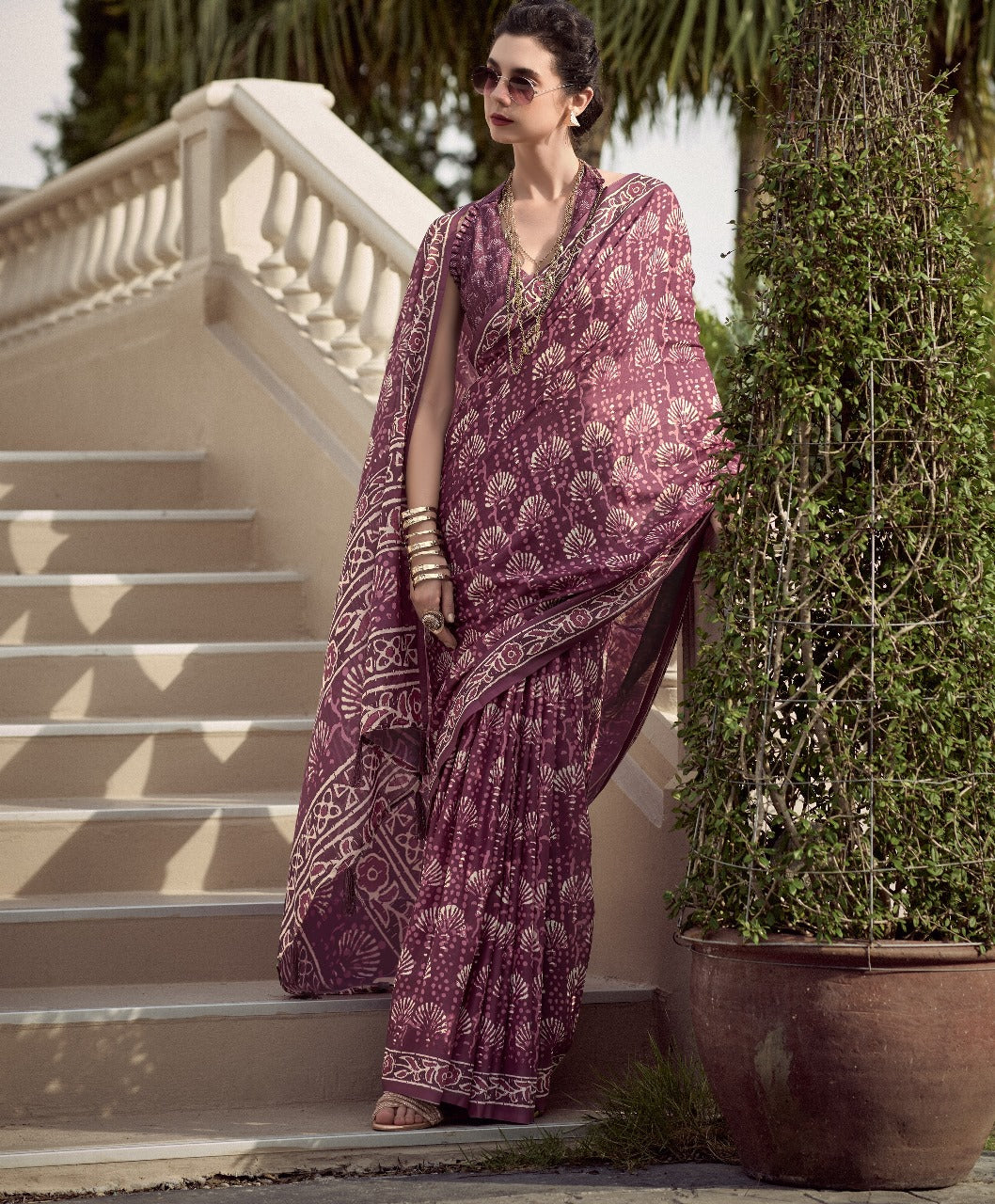Rajath Resham Light pink Handcrafted Saree – Timeless Elegance in Every Thread 2