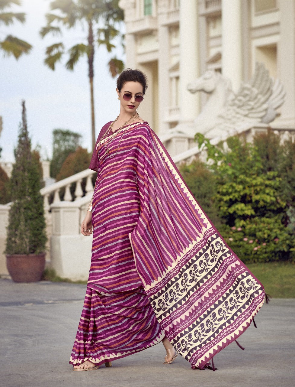 Rajath Resham Light pink Handcrafted Saree – Timeless Elegance in Every Thread