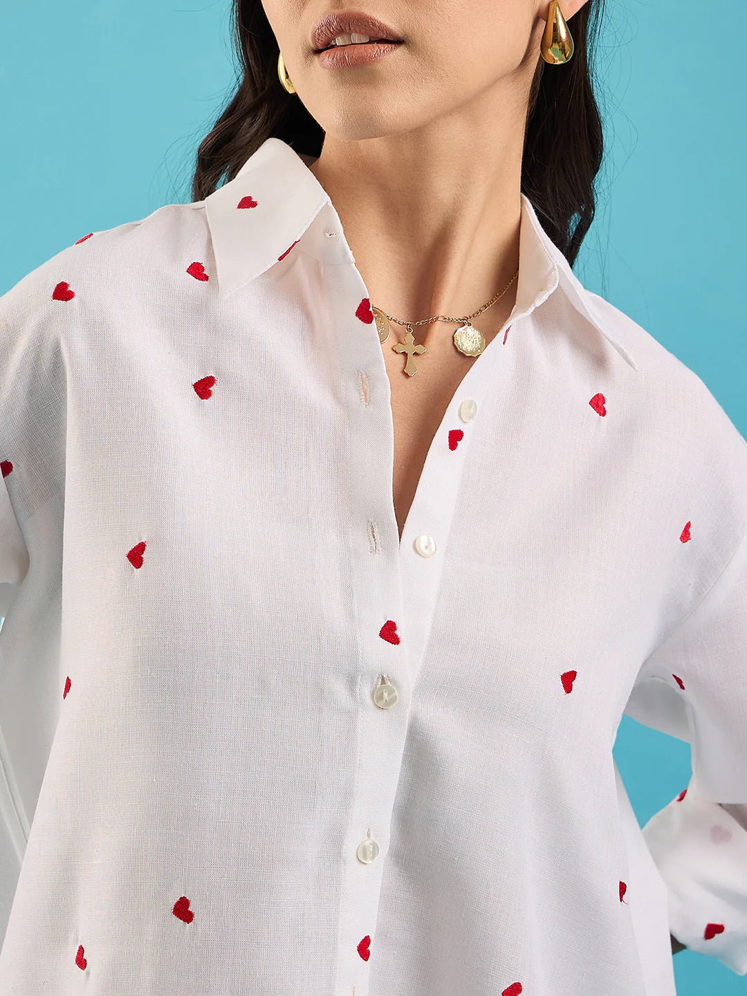 Heart Shape Design Shirts