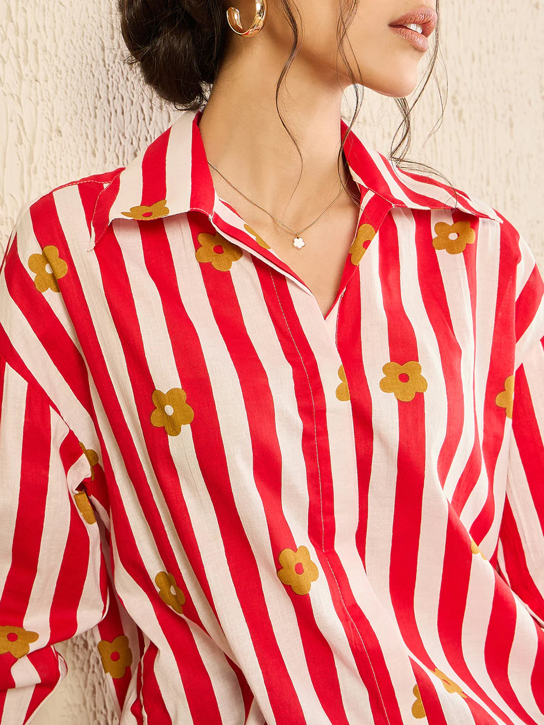 Red Lining Shirt
