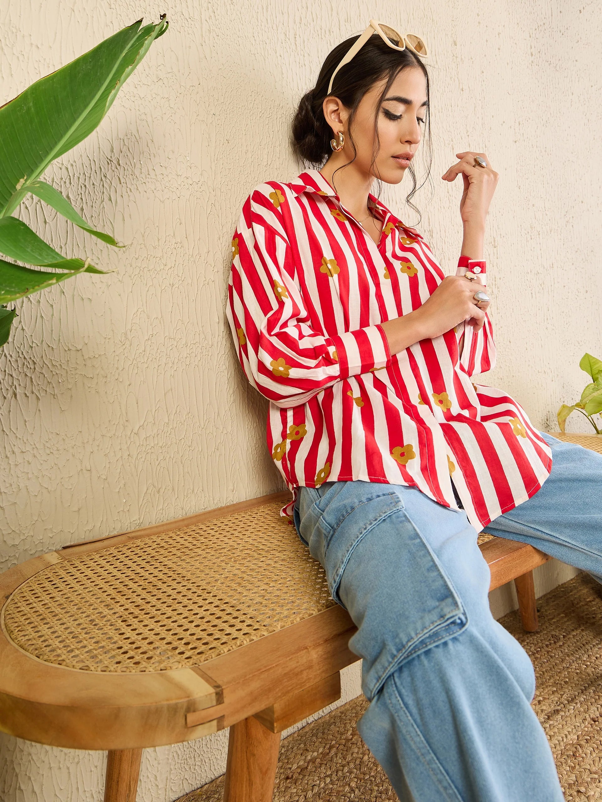 Red Lining Shirt