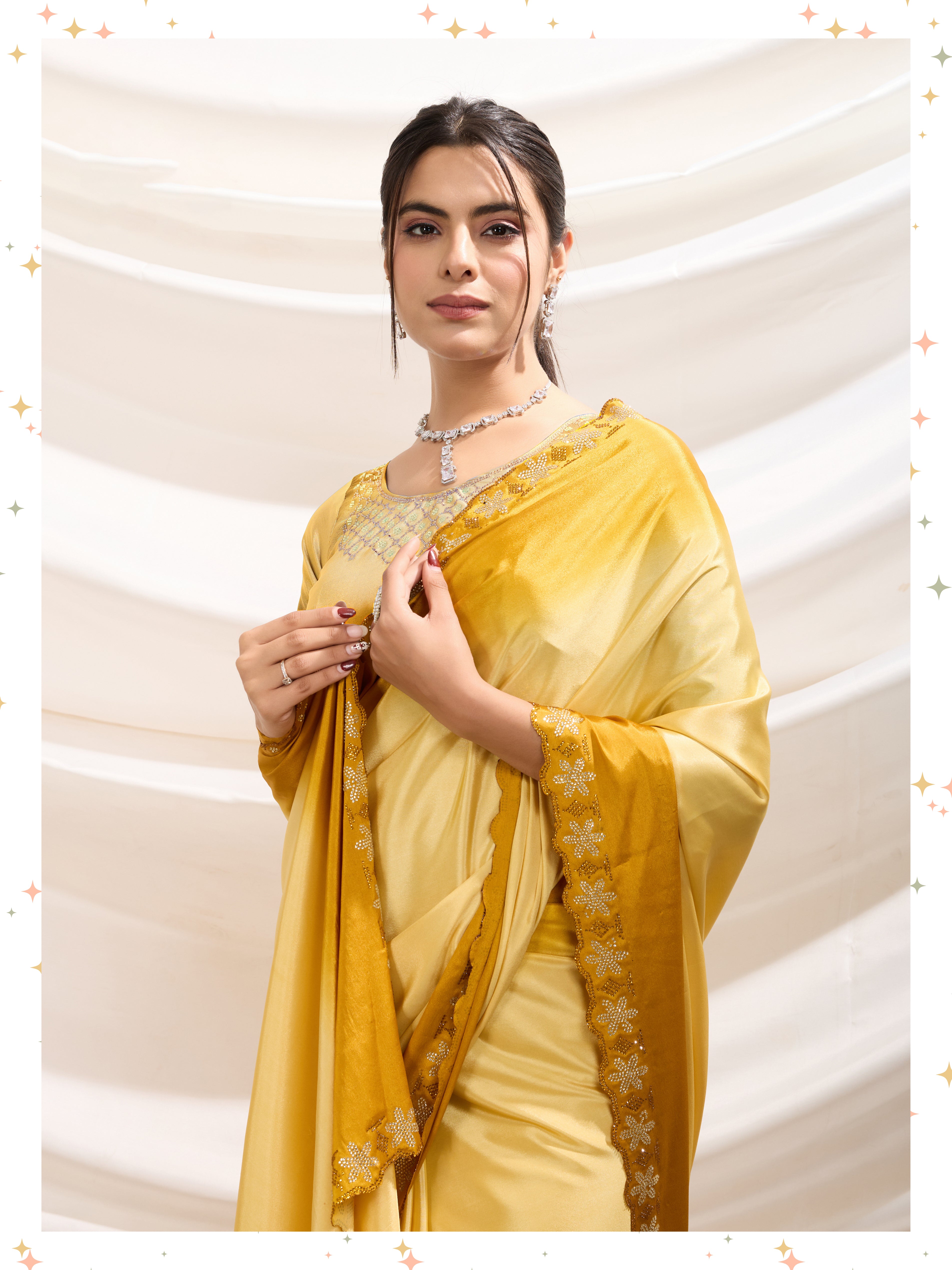 Yellow Saree